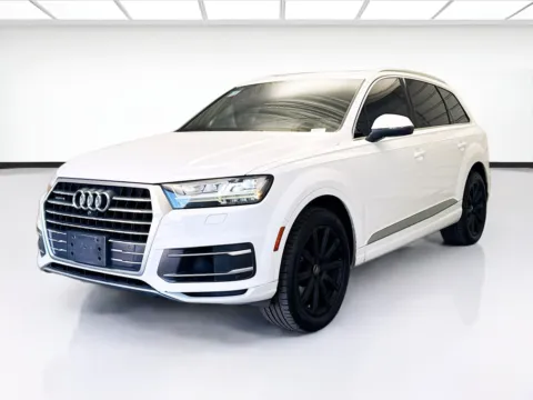 White 2017 Audi Q7 3.0T Premium Plus quattro for sale in Montclair, CA