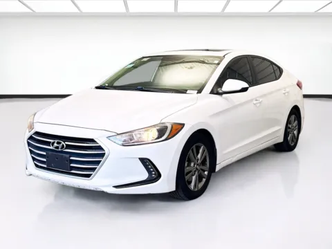 White 2018 Hyundai Elantra Value Edition for sale in Montclair, CA