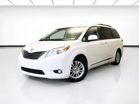 White 2013 Toyota Sienna XLE for sale in Montclair, CA