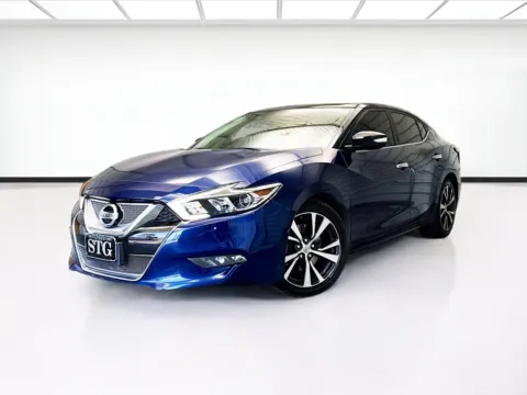 Blue 2016 Nissan Maxima 3.5 SL for sale in Montclair, CA