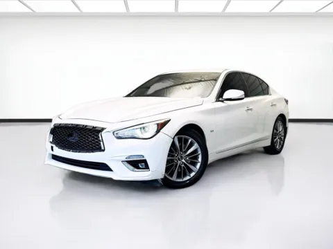White 2018 INFINITI Q50 3.0t LUXE for sale in Montclair, CA