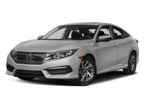 Red 2017 Honda Civic Sedan EX for sale in Montclair, CA