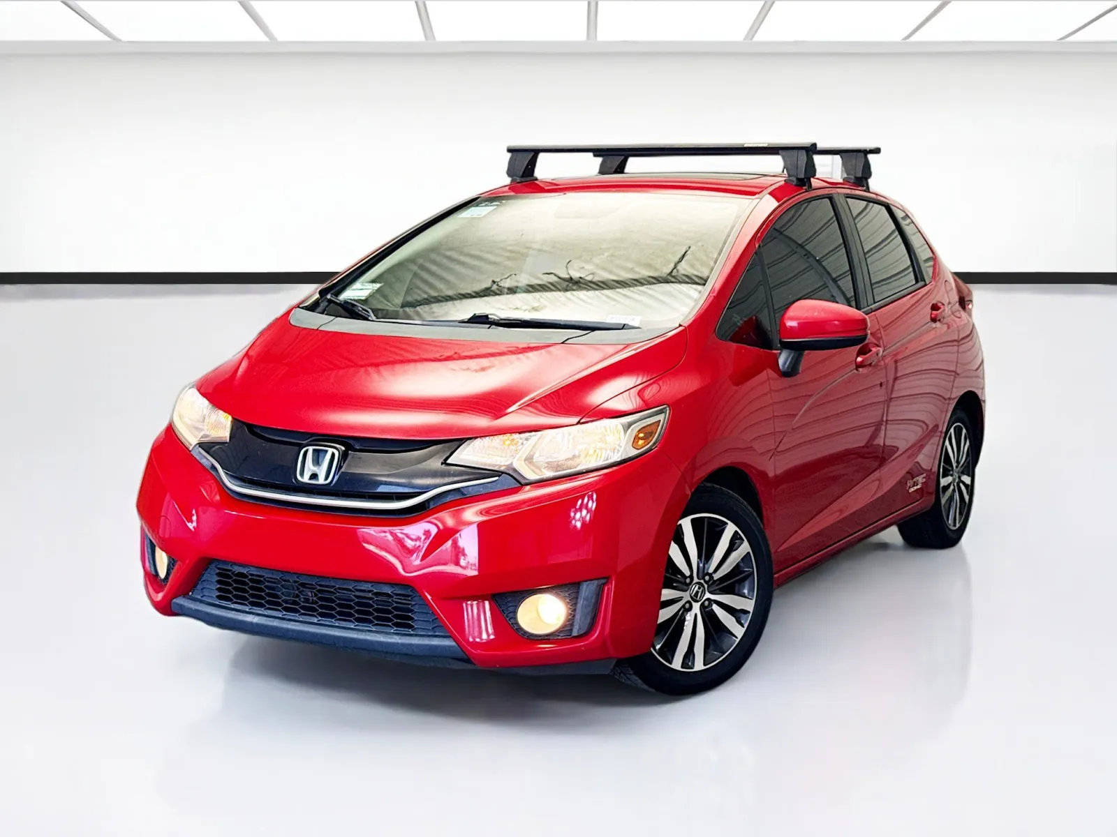 Red 2015 Honda Fit EX for sale in Montclair, CA