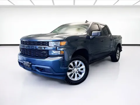 Gray 2021 Chevrolet Silverado 1500 Custom for sale in Montclair, CA