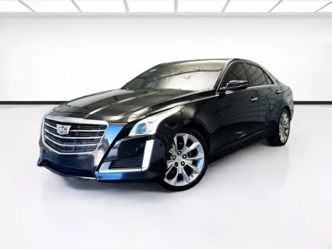 Black 2015 Cadillac CTS Sedan 3.6L Premium for sale in Montclair, CA
