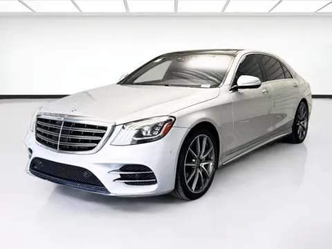 Silver 2018 Mercedes-Benz S-Class S 450 for sale in Montclair, CA