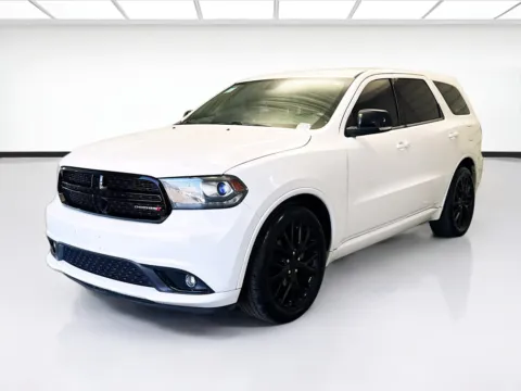White 2015 Dodge Durango Limited for sale in Montclair, CA