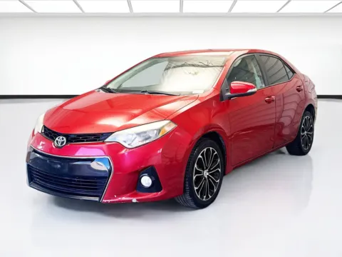 Red 2016 Toyota Corolla S Plus for sale in Montclair, CA