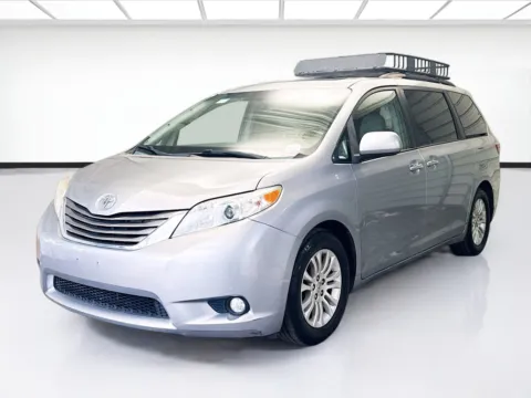Silver 2015 Toyota Sienna XLE Premium 8 Passenger for sale in Montclair, CA