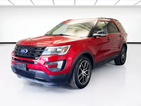 Red 2016 Ford Explorer Sport for sale in Montclair, CA