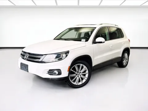 White 2012 Volkswagen Tiguan SE for sale in Montclair, CA