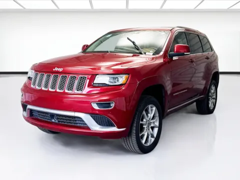 Red 2015 Jeep Grand Cherokee Summit for sale in Montclair, CA
