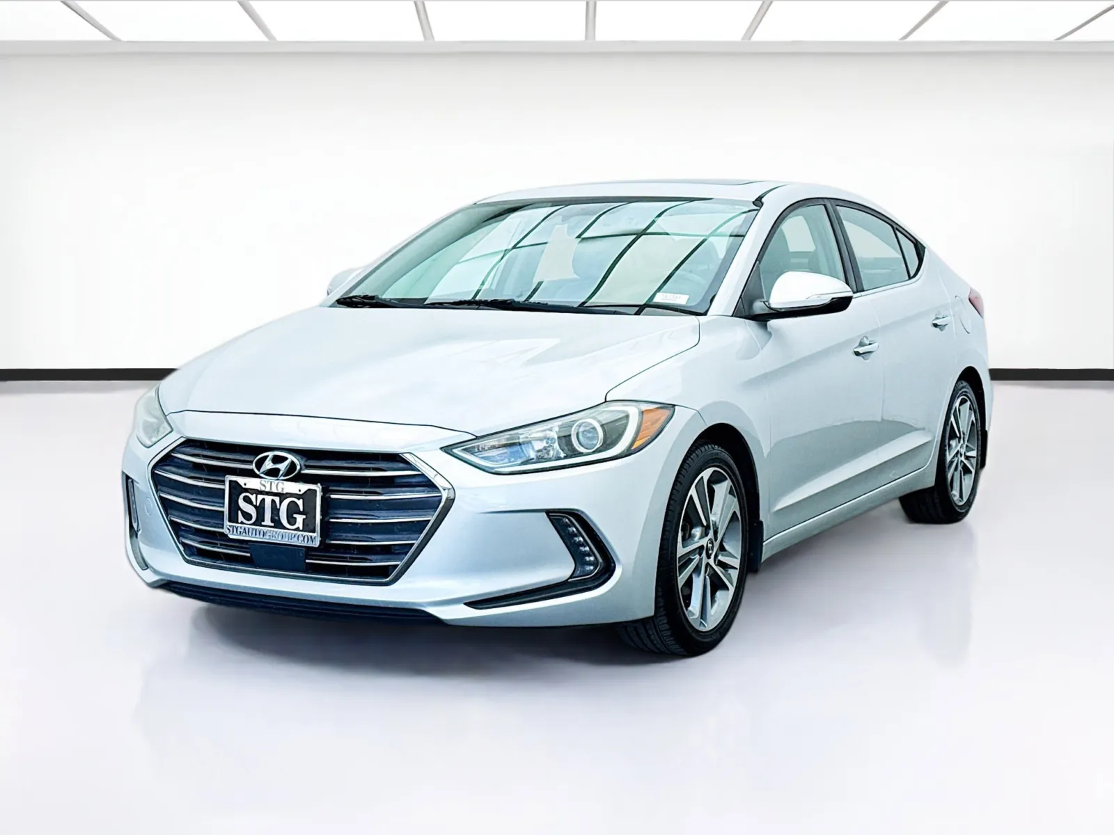 Silver 2017 Hyundai Elantra Limited for sale in Montclair, CA