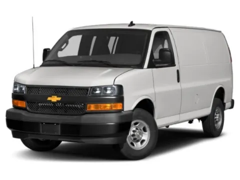 White 2018 Chevrolet Express Cargo Van Work Van Cargo for sale in Montclair, CA