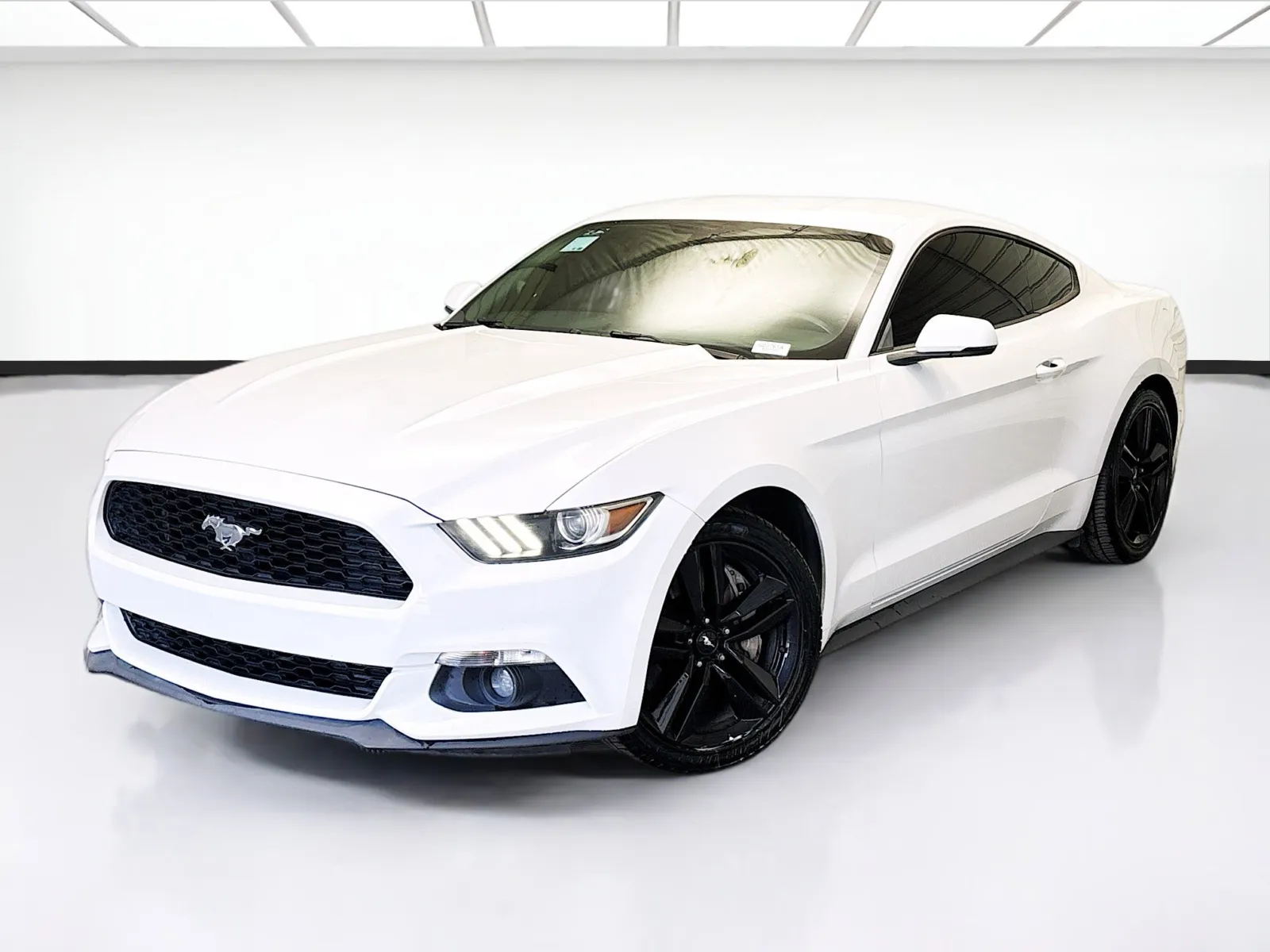 White 2015 Ford Mustang EcoBoost Premium W/SHAKER PRO AUDIO SYSTEM & PERFO for sale in Montclair, CA