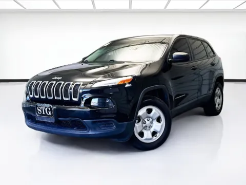 Black 2017 Jeep Cherokee Sport for sale in Montclair, CA