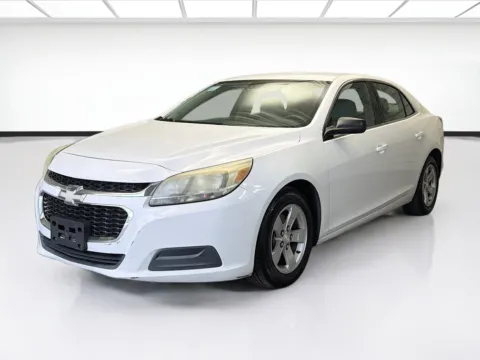 White 2015 Chevrolet Malibu LS 1FL for sale in Montclair, CA