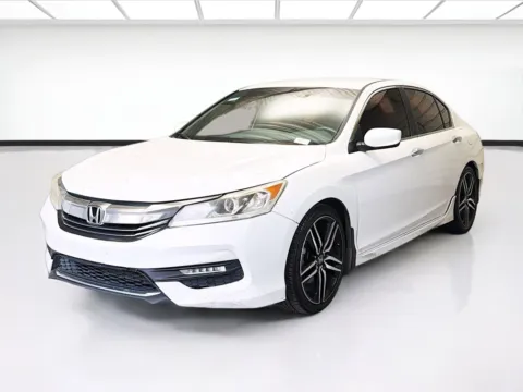 White 2016 Honda Accord Sedan Sport for sale in Montclair, CA