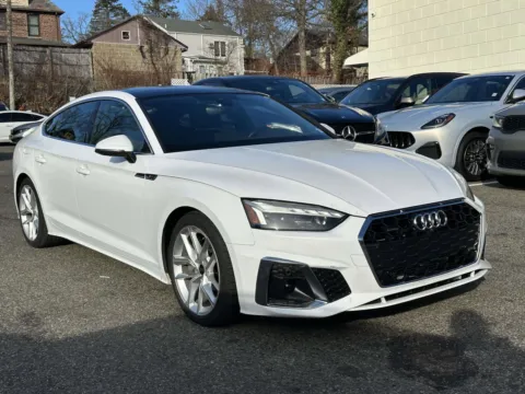 White 2024 Audi A5 Sportback S line Premium Plus for sale in Great Neck, NY