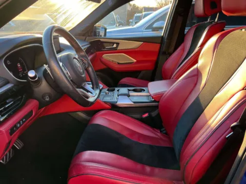 Blue 2023 Acura MDX w/A-Spec Package (Red Interior) for sale in Great Neck, NY