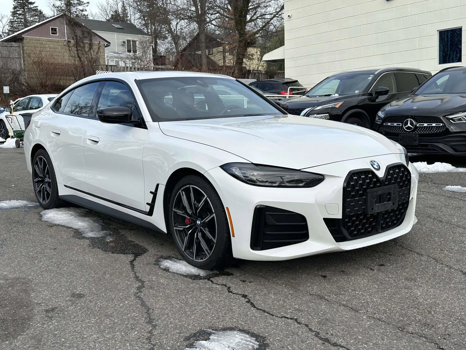 White 2023 BMW 4 Series 430i xDrive (Red Interior) for sale in Great Neck, NY