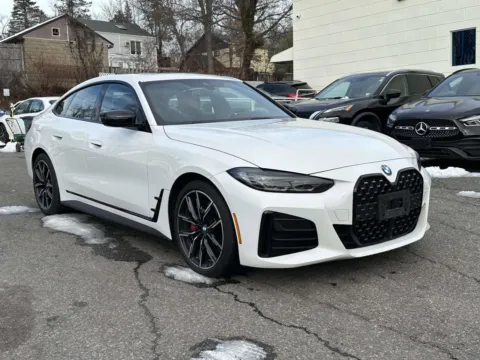White 2023 BMW 4 Series 430i xDrive (Red Interior) for sale in Great Neck, NY