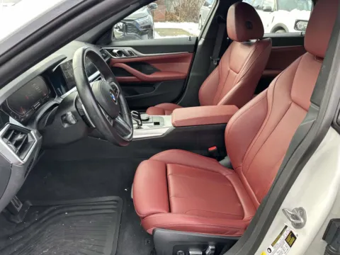 White 2023 BMW 4 Series 430i xDrive (Red Interior) for sale in Great Neck, NY