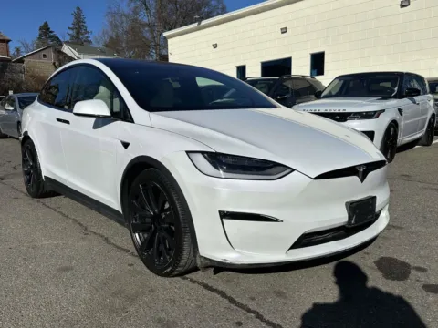 White 2023 Tesla Model X Standard Range for sale in Great Neck, NY
