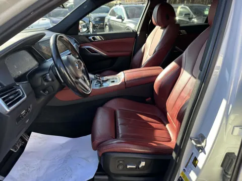 White 2022 BMW X6 xDrive40i M-Sport (Red Interior) for sale in Great Neck, NY