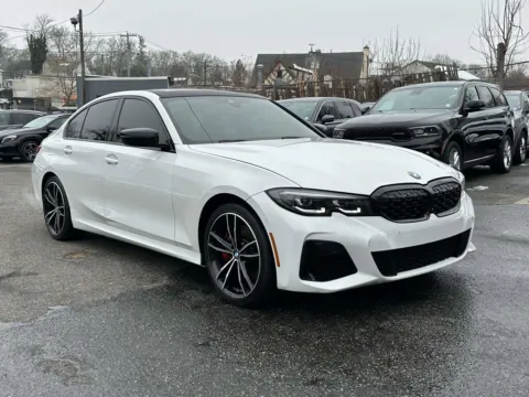 White 2022 BMW 3 Series M340i xDrive (Red Interior) for sale in Great Neck, NY