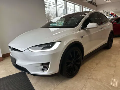 White 2020 Tesla Model X Long Range for sale in Great Neck, NY