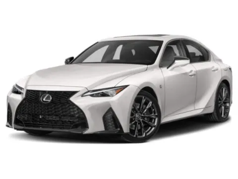 White 2023 Lexus IS 350 F SPORT AWD (Red Interior) for sale in Great Neck, NY