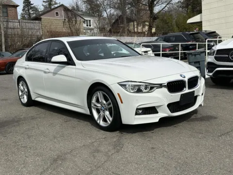 White 2016 BMW 3 Series 328i xDrive (Red Interior) for sale in Great Neck, NY
