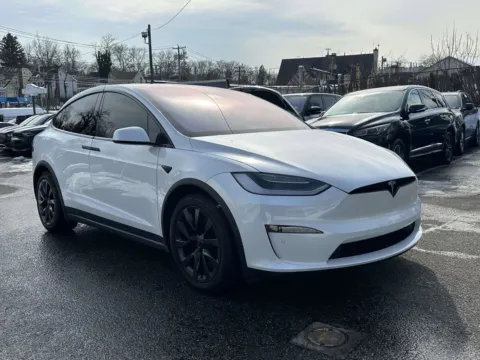 White 2022 Tesla Model X Plaid for sale in Great Neck, NY