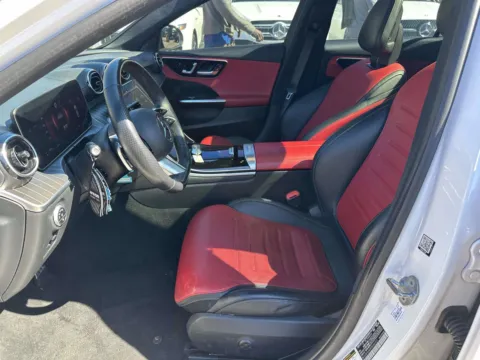 White 2023 Mercedes-Benz C-Class C 300 (Red Interior) for sale in Great Neck, NY