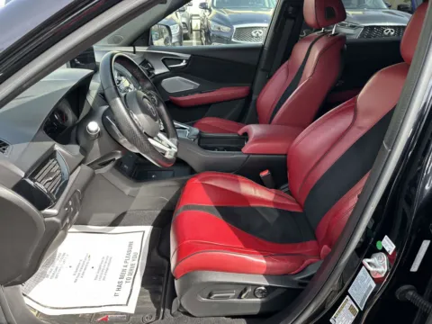 Black 2023 Acura RDX w/A-Spec Package (Red Interior) for sale in Great Neck, NY