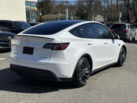 Another view of 2022 Tesla Model Y Performance (White Interior) for sale in Great Neck, NY at Certified Luxury Motors - Great Neck