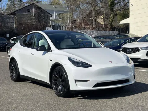 White 2022 Tesla Model Y Performance (White Interior) for sale in Great Neck, NY