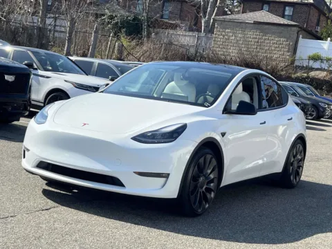 Another view of 2022 Tesla Model Y Performance (White Interior) for sale in Great Neck, NY at Certified Luxury Motors - Great Neck