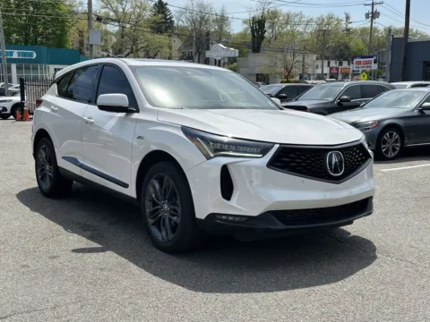 White 2024 Acura RDX w/A-Spec Package (Red Interior) for sale in Great Neck, NY