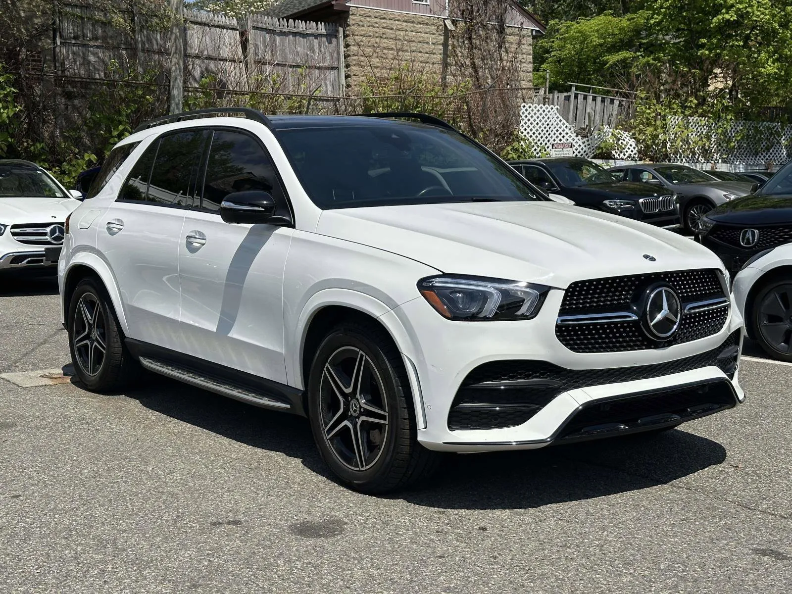 White 2020 Mercedes-Benz GLE 350 AMG PKG for sale in Great Neck, NY
