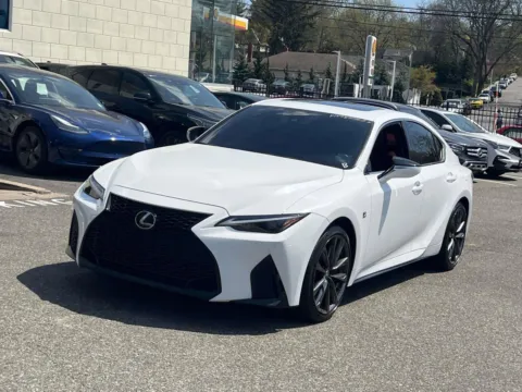 Another view of 2023 Lexus IS 350 F SPORT (Red Interior) for sale in Great Neck, NY at Certified Luxury Motors - Great Neck