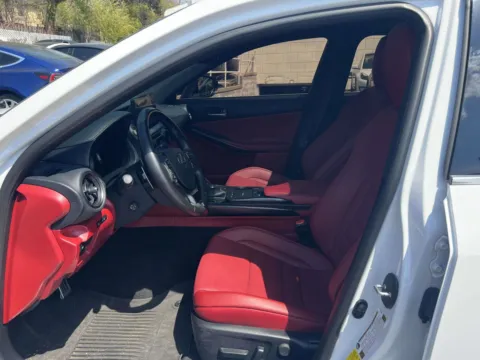 White 2023 Lexus IS 350 F SPORT (Red Interior) for sale in Great Neck, NY