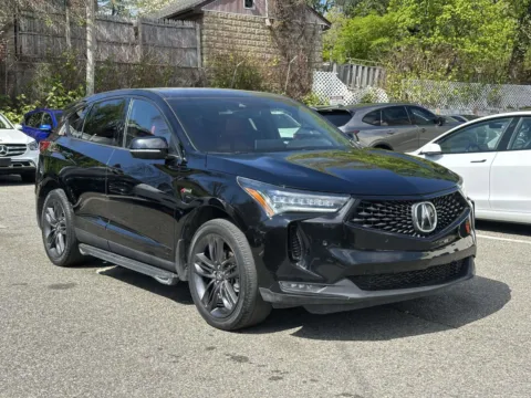 Black 2022 Acura RDX w/A-Spec Package (Red Interior) for sale in Great Neck, NY