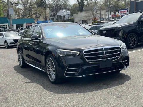 Black 2023 Mercedes-Benz S-Class S 580 AMG PKG for sale in Great Neck, NY