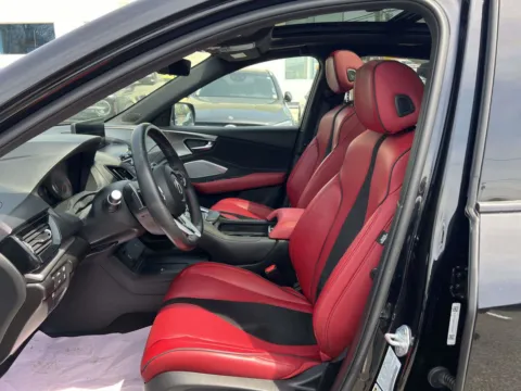 Black 2023 Acura RDX w/A-Spec Advance Package (Red Interior) for sale in Great Neck, NY