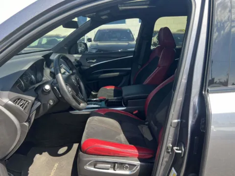 Gray 2020 Acura MDX w/Technology/A-Spec Pkg (Red Interior) for sale in Great Neck, NY