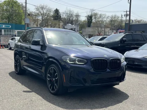 Gray 2022 BMW X3 M40i (Red Interior) for sale in Great Neck, NY
