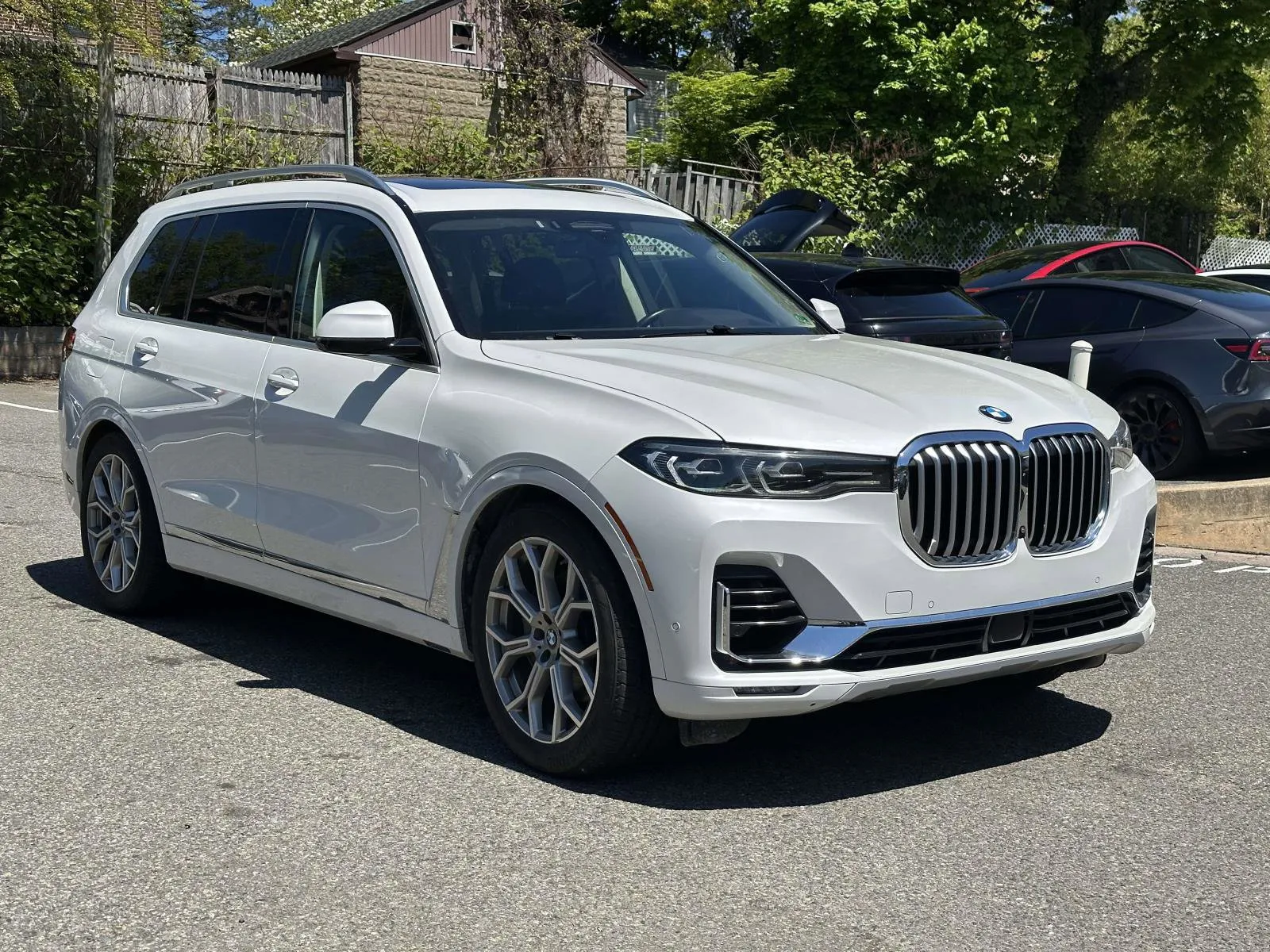 White 2019 BMW X7 xDrive40i for sale in Great Neck, NY