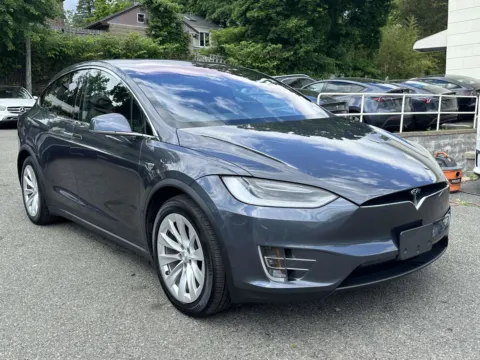 Gray 2019 Tesla Model X Long Range for sale in Great Neck, NY